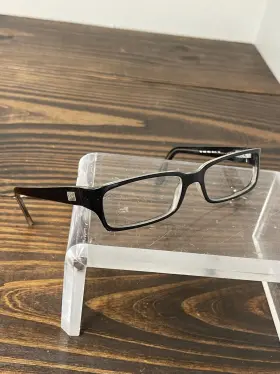Rb5092-2034 Ray-ban Mens Polished Black On White Full Rim Eyeglasses Frame 135