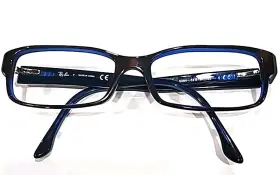 Rb5114 Ray-ban 5064 Tortoise Blue Rectangle Eyeglasses 52-16 135 Sa