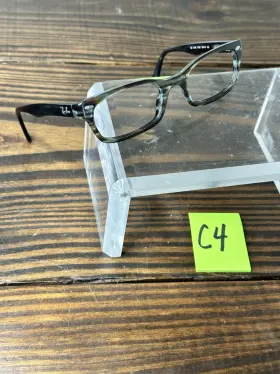 Rb5150-5163 Ray-ban Optics Unisex Brown Full Rim Rectangular Eyeglasses Frame