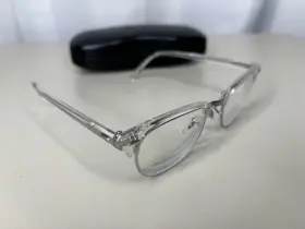 Rb5154-2001 Ray-ban Eyeglasses Frame Womens Clear Silver Full Rim 51-21-145