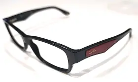 Rb5180 Ray-ban 2000 Large Size Black Rectangle Eyeglasses 54-15 140