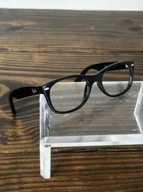 Rb5184-2000 Ray-ban New Wayfarer Optics Mens Polished Black Eyeglasses Frame