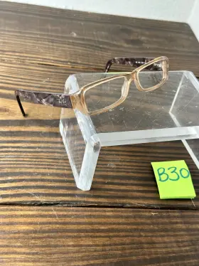 Rb5185-2436 Ray-ban Womens Brown Crystal Marble Rectangular Eyeglasses Frame Rb5185-2436 Ray-ban Womens Brown Crystal Marble Rectangular Eyeglasses Frame