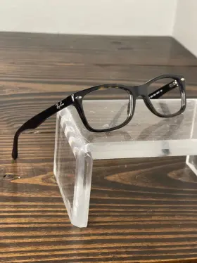 Ray-ban Rb5228-2012 Ray-ban Optics Unisex Polished Dark Havana Square Eyeglasses Frame