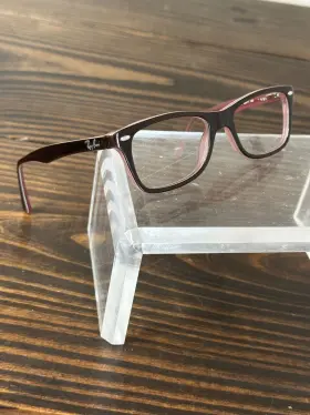 Rb5228-2126 Ray-ban Optics Unisex Purple/black Full Rim Eyeglasses Frame 140