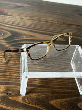 Rb5255-5075 Ray-ban Optics Brown Tortoise Full Rim Butterfly Eyeglasses Frame