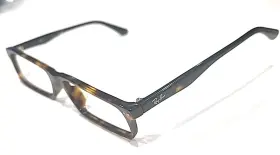 Rb5277f Ray-ban 2012 Bent Parts Tortoise Rectangle Eyeglasses 54-17 140