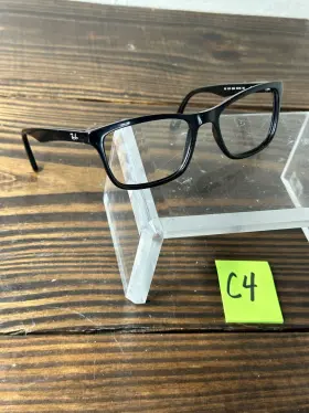 Rb5279-2000 Ray-ban Optics Mens Polished Black Full Rim Square Eyeglasses Frame