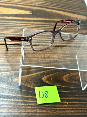 Rb5286-5628 Ray-ban Optics Womens Polished Brown Full Rim Eyeglasses Frame 135