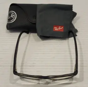 Ray-ban Rb5288 Ray-ban Eye Glasses Frames Rectangular Only With Case And Cleaner