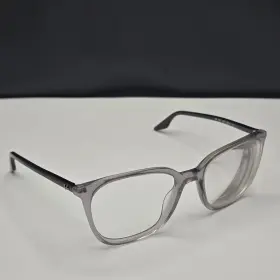 52-18-145 Ray Ban Rb5417 Eyeglasses Rb5412 Glossy Black Clear Crystal A Condition