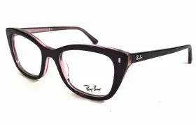 Ray-ban Rb5433 Ray-ban Eyeglasses Frames 8364 Purple Pink Cat Eye Full Rim 50-19-140