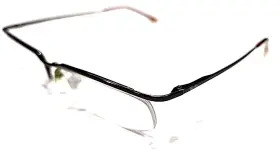 Rb6039 Ray-ban 2511 Brown Half Rim Rectangle Eyeglasses 52-19 135 No Lenses