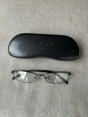 52-17-135 Ray-ban Rb6094 2509 Eyeglasses Frame Italy Black Polish Wl11