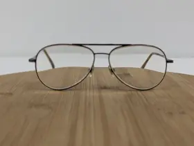 Rb6135 Ray-ban Aviator Eyeglasses Rb 6135 2511 Brown Frames Only Vintage