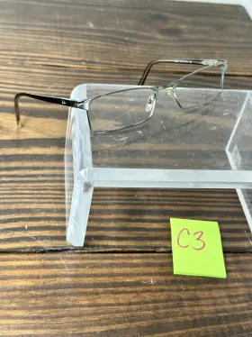 Rb6167-2502 Ray-ban Mens Polished Gunmetal Full Rim Rectangular Eyeglasses Frame