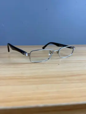 Rb61922502 Ray-ban Rb6192 2502 Eyeglasses Silver/black Metal Rims Frame Only 50-17-135