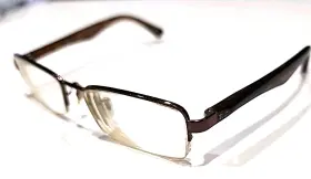 Rb6195 Ray-ban 2511 Brown Metal Tortoise Half Rim Eyeglasses 51-18 135