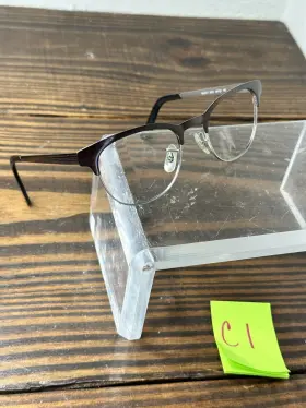 Rb6317-2862 Ray-ban Unisex Polished Brown Half Rim Square Eyeglasses Frame 140 Rb6317-2862 Ray-ban Unisex Polished Brown Half Rim Square Eyeglasses Frame 140
