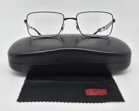 53-18-140 Ray-ban Rb6329 2593 Polished Brown Square Eyeglasses Frame With Case
