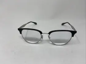 53-19-145 Ray-ban Rb6396 2932 Black Silver Eyeglasses Qm80