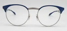 Rb6406 Ray-ban 3025 Blue/silver Pantos 49x18 145 Frame Only Eyeglasses
