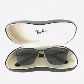 Rb6428-2995 Ray-ban Optics 54/19 Black Half Rim Eyeglasses