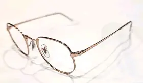 Rb6448 Ray-ban 3094 No Lenses Rose Gold Metal Eyeglasses Frame 48-21 145