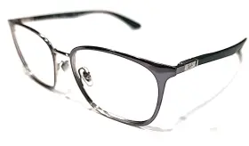 Rb6486 Ray-ban 3125 Gray Metal Silver Green Square Eyeglasses Frame 54-17 145