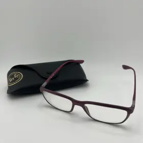 Rb7018 Ray-ban Eyeglasses Frames Liteforce 5263 Purple Rectangle 54016 145