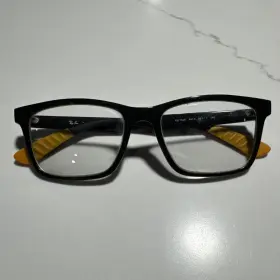 Rb7025 Ray-ban 5417 Black Square Eyeglasses Frame 55-17 145