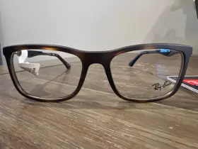 Rb7029-5200 Ray-ban Rb70295200 Matte Havana Brown Black Tortoise Square Eyeglass Frames