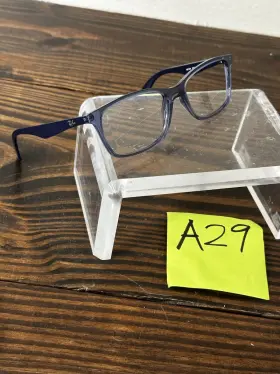 Rb7047-5995 Ray-ban Optics Unisex Crystal Blue Full Rim Square Eyeglasses Frame