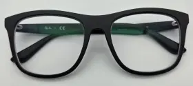 55-18-145 Ray-ban Rb7068d 5196 Eyeglasses Frames Only Black Full Rim