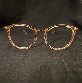 Ray-ban Rb7140 Ray-ban Eyeglasses Frames 8124 Transparent Gold 51-20-150