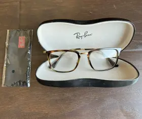 Rb7141 Ray-ban 5754 Womens Eyeglasses Gold/tortois Frames