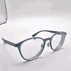 53-20-145 Ray-ban Rb7156 Optics Eyeglasses Transparent Dark Blue Frames 5796