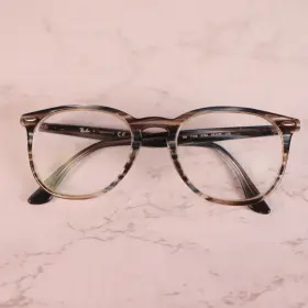 Rb7159 Ray-ban Optics 5750 Mens Striped Blue Gray Phantos Eyeglasses Frames Only
