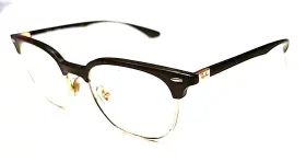Rb7186 Ray-ban 8063 Brown Gold Metal Round Eyeglasses Frame 51-19 140
