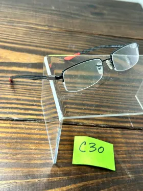 Rb8407-2509 Ray-ban Mens Polished Black Carbon Fiber Eyeglasses Frame