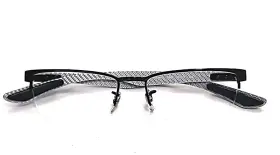 Ray-ban Rb8412 2503 Black Carbon Fiber Eyeglasses Frame 54-17 145 W Case