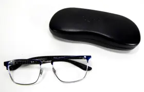 Ray-ban Rb8421 Ray-ban Eyeglasses Frames 3124 Blue On Gunmetal 54-19-145. Case Included