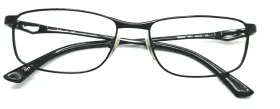 Rb8623 Ray-ban 1074 Black Metal Rectangle Eyeglasses Frame 52-16 135