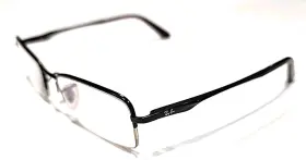 Rb8692 Ray-ban 1012 Black Titanium Rectangle Eyeglasses 53-18 140