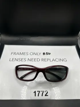 Rj9019-s Ray-ban Juniors 101/71 Kids Sunglasses Frame Only Burgundy Wrap 53-15