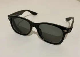 47-15-125 Ray-ban Rj9052s Frames Only Junior 100/71 3n Shiny Black Aviator Kids