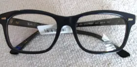 56-19-150 Ray-ban Rx5383 New Mr Burbank Mens Eyeglass Frames Blue Square 178.00