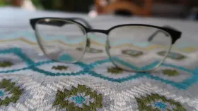 52-18-145 Ray-ban Rx6356 2861 Black Silver Square Unisex Eyeglasses Frames Only