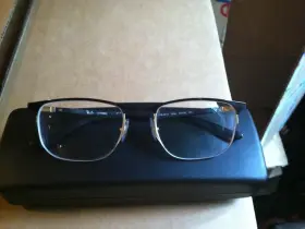 53-20-145 Ray Ban Rx6513 Eyeglasses 2890 Black On Gold Size