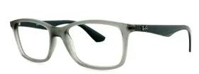Rb7047 Ray-ban Rx7047 5769 54mm Matte Gray Translucent Eyeglasses Frames Excellent